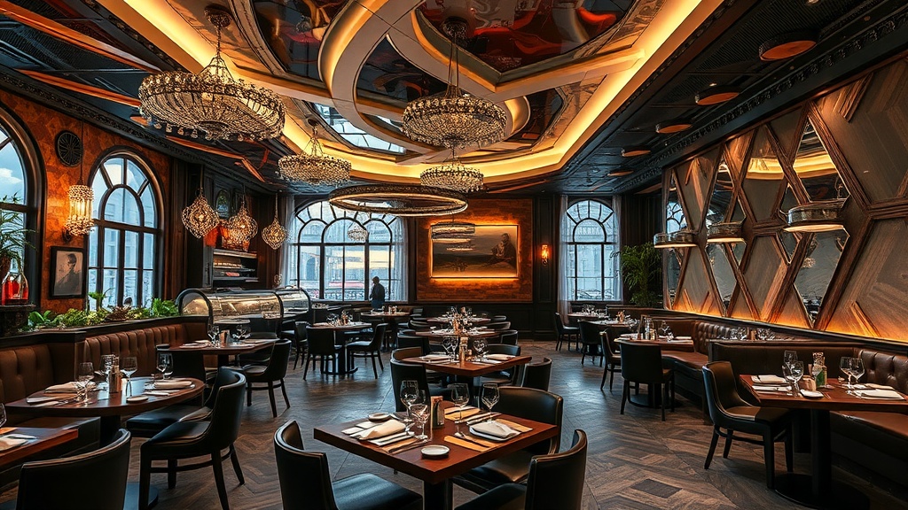Top 10 Restaurants In The USA With Artistic Interior Design