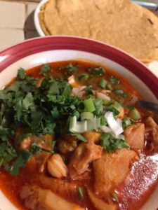 Authentic homemade tamales are also made