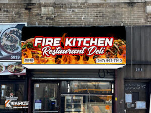 fire kitchen restuanrant deli
