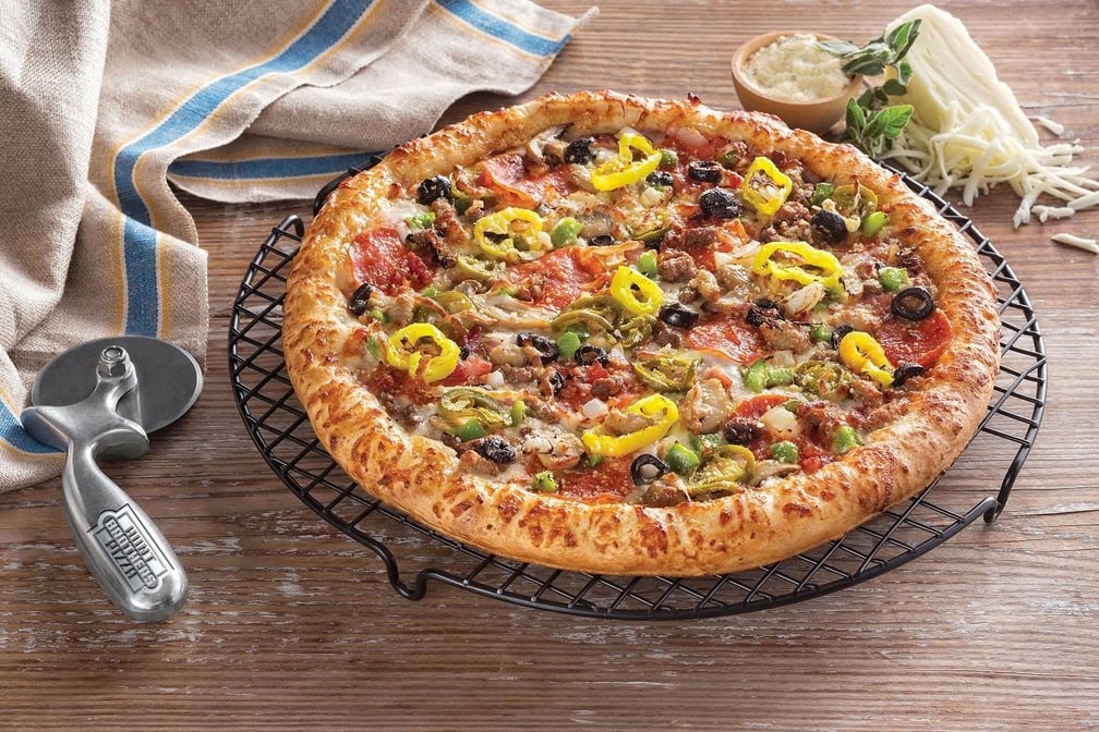 Hunt Brothers pizza