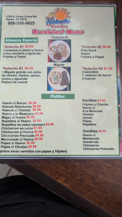 Mi Solecito Restaurante Mexicano