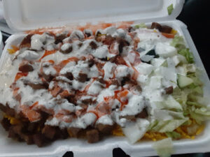 Gyro food cart